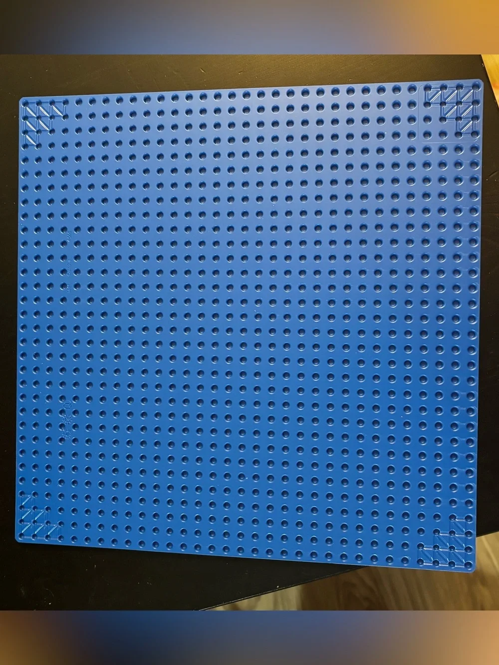 Lego blue baseplate